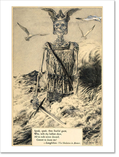 Skeleton Armor Print
